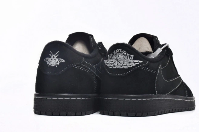 Cheap DM7866-001 x OG Low 1 Black Air Travis Phantom Jordan Scott 0709